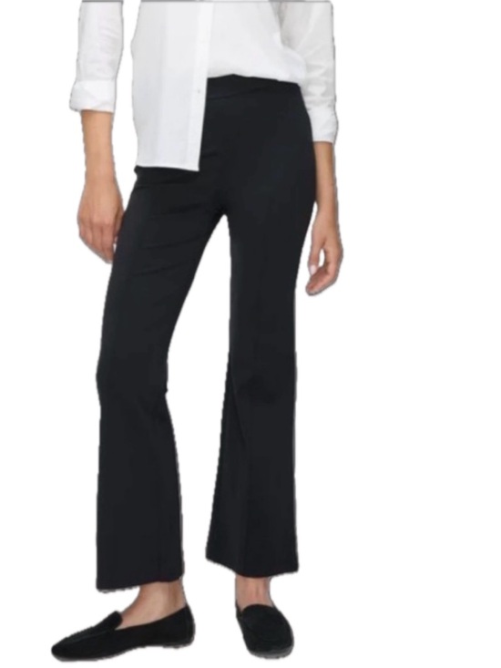 Kit and Ace Pants - KIT + ACE Serenity High-rise Flare Pull-on Pants Size Small Black Stretch EUC